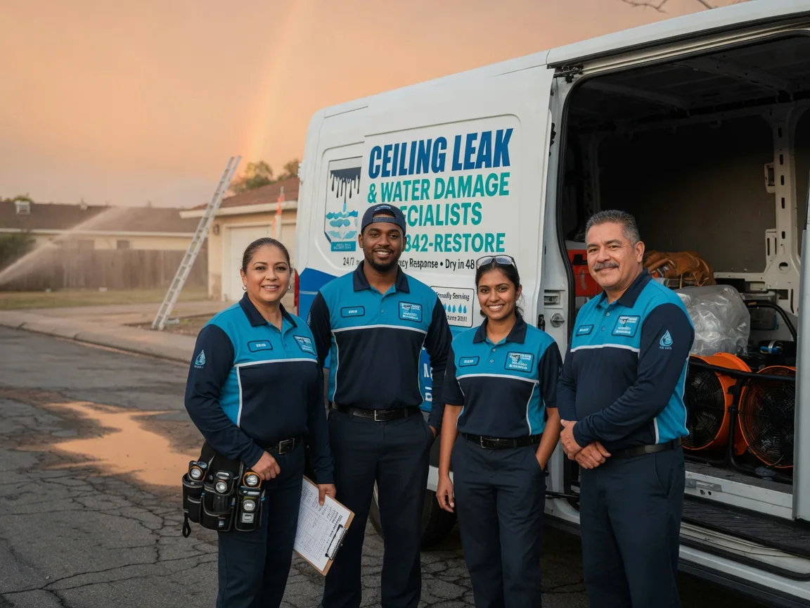 Ceiling Leak Cleanup company in Valhermoso Springs, AL