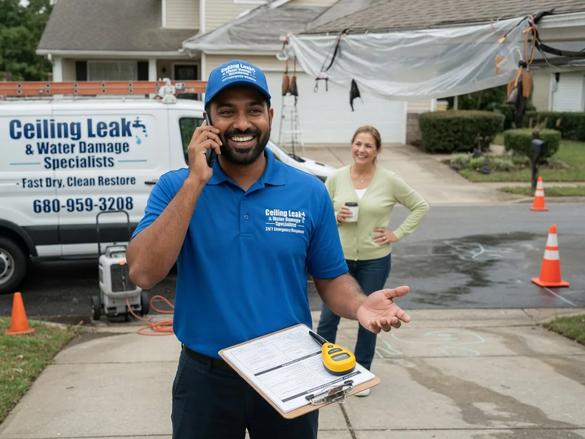 Ceiling Leak Cleanup Valhermoso Springs, AL FAQs